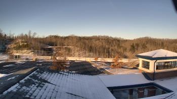 Weather camera view of Wrigley Elementary School.