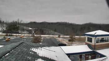 Weather camera view of Wrigley Elementary School.