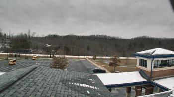 Weather camera view of Wrigley Elementary School.