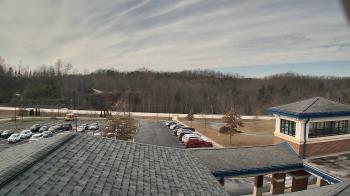 Weather camera view of Wrigley Elementary School.