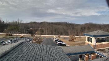 Weather camera view of Wrigley Elementary School.