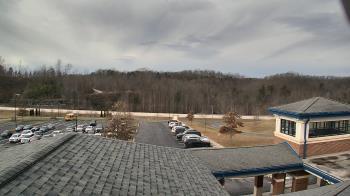 Weather camera view of Wrigley Elementary School.