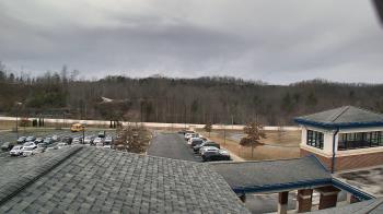 Weather camera view of Wrigley Elementary School.