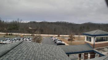 Weather camera view of Wrigley Elementary School.