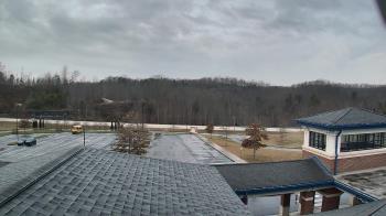 Weather camera view of Wrigley Elementary School.