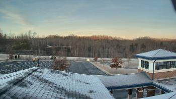 Weather camera view of Wrigley Elementary School.