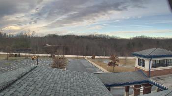 Weather camera view of Wrigley Elementary School.