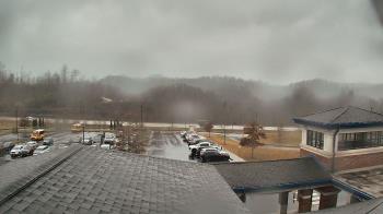 Weather camera view of Wrigley Elementary School.