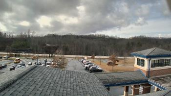 Weather camera view of Wrigley Elementary School.