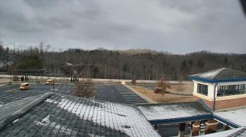 Weather camera view of Wrigley Elementary School.