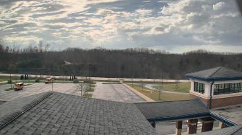 Weather camera view of Wrigley Elementary School.