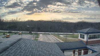 Weather camera view of Wrigley Elementary School.