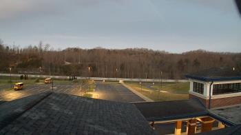 Weather camera view of Wrigley Elementary School.