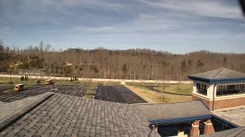 Weather camera view of Wrigley Elementary School.