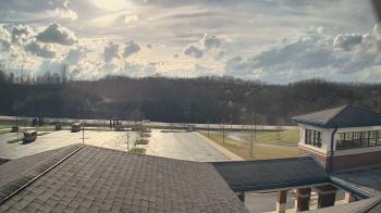 Weather camera view of Wrigley Elementary School.