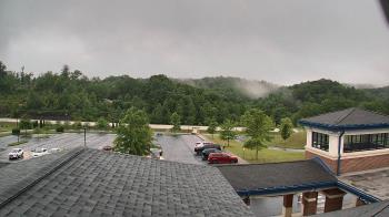 Weather camera view of Wrigley Elementary School.