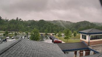 Weather camera view of Wrigley Elementary School.