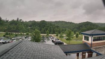 Weather camera view of Wrigley Elementary School.