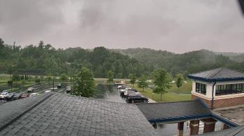 Weather camera view of Wrigley Elementary School.