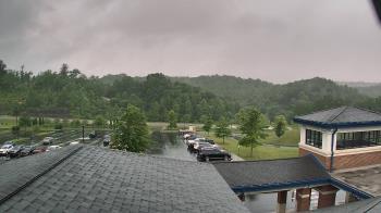 Weather camera view of Wrigley Elementary School.