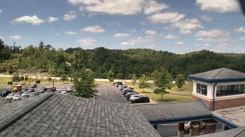 Weather camera view of Wrigley Elementary School.