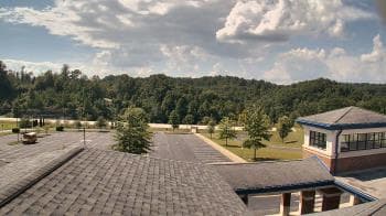 Weather camera view of Wrigley Elementary School.