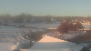 Weather camera view of Waterville Senior High School.