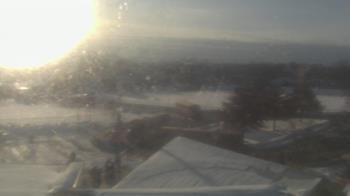 Weather camera view of Waterville Senior High School.