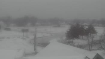 Weather camera view of Waterville Senior High School.