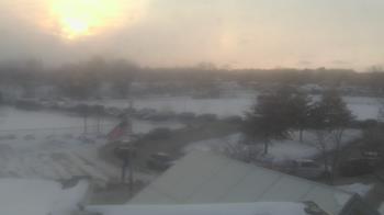 Weather camera view of Waterville Senior High School.