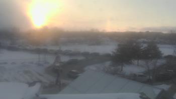 Weather camera view of Waterville Senior High School.