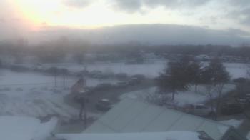 Weather camera view of Waterville Senior High School.