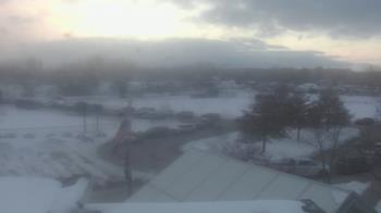 Weather camera view of Waterville Senior High School.