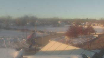 Weather camera view of Waterville Senior High School.