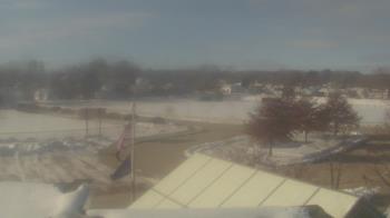 Weather camera view of Waterville Senior High School.