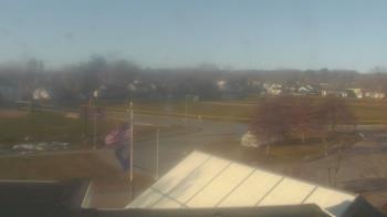 Weather camera view of Waterville Senior High School.