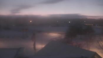 Weather camera view of Waterville Senior High School.