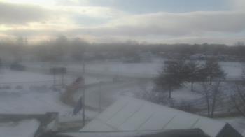 Weather camera view of Waterville Senior High School.