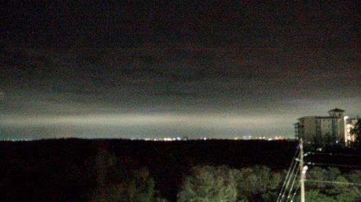 Weather camera view of WTSP-TV.