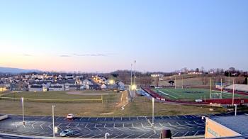 Weather camera view of Waynesboro HS.