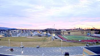 Weather camera view of Waynesboro HS.