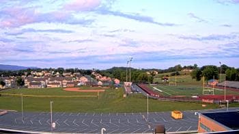 Weather camera view of Waynesboro HS.