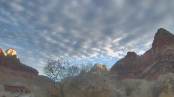Weather camera view of Zion Canyon Village.