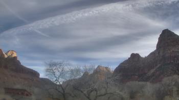 Weather camera view of Zion Canyon Village.