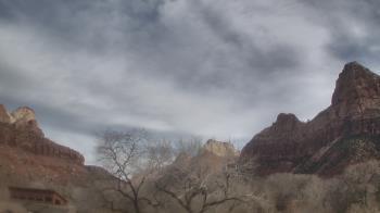 Weather camera view of Zion Canyon Village.