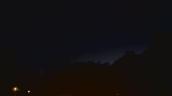 Weather camera view of Zion Canyon Village.