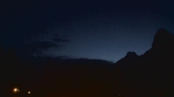 Weather camera view of Zion Canyon Village.