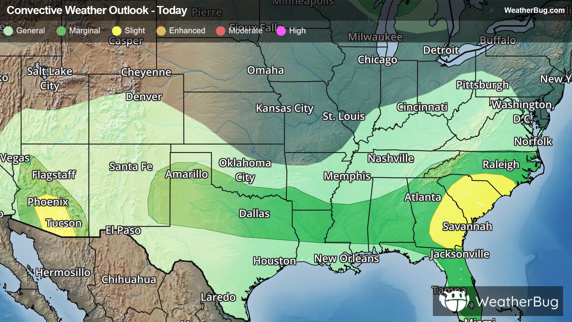 Today's Severe Weather Outlook