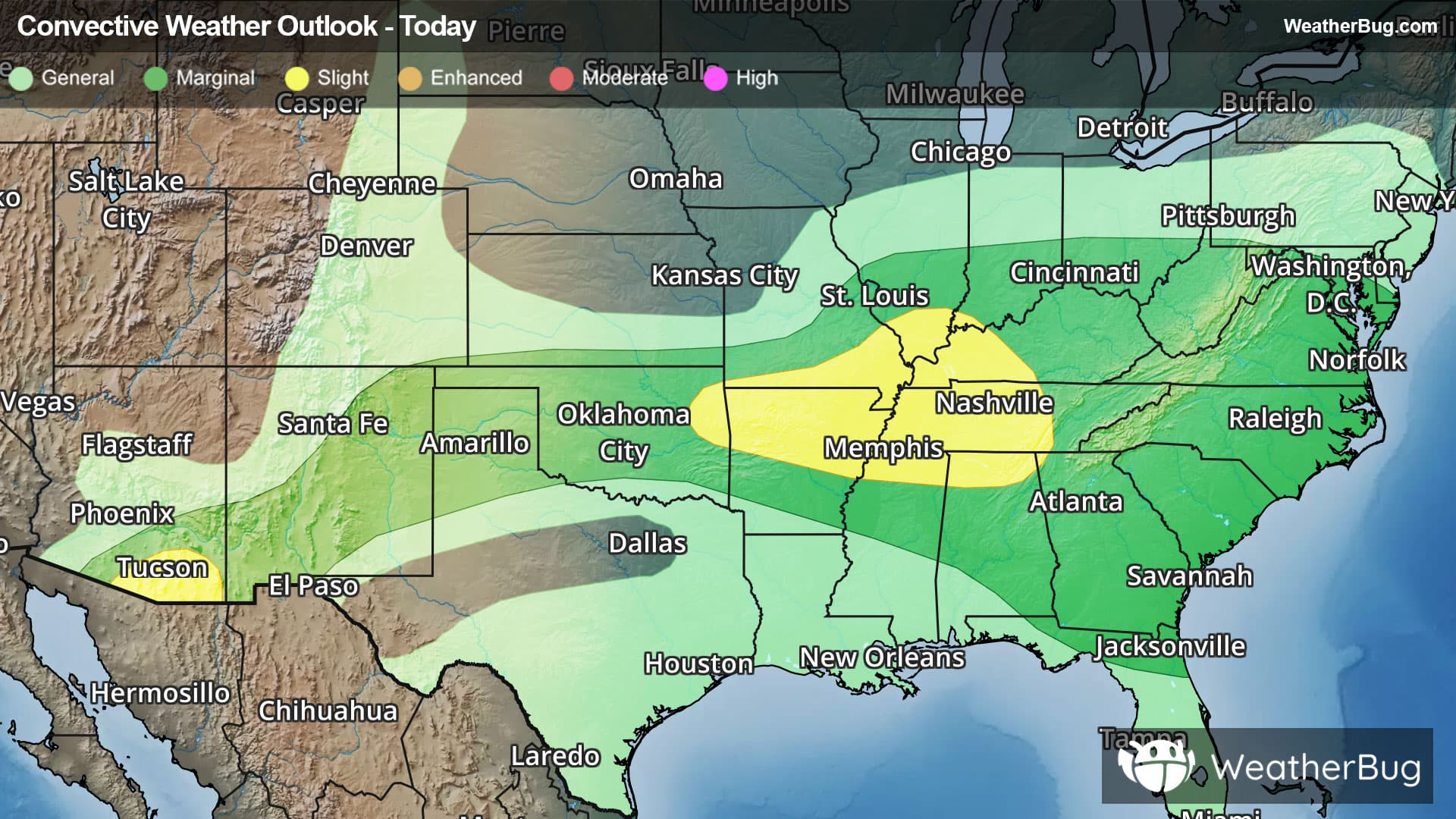Today's Severe Weather Outlook