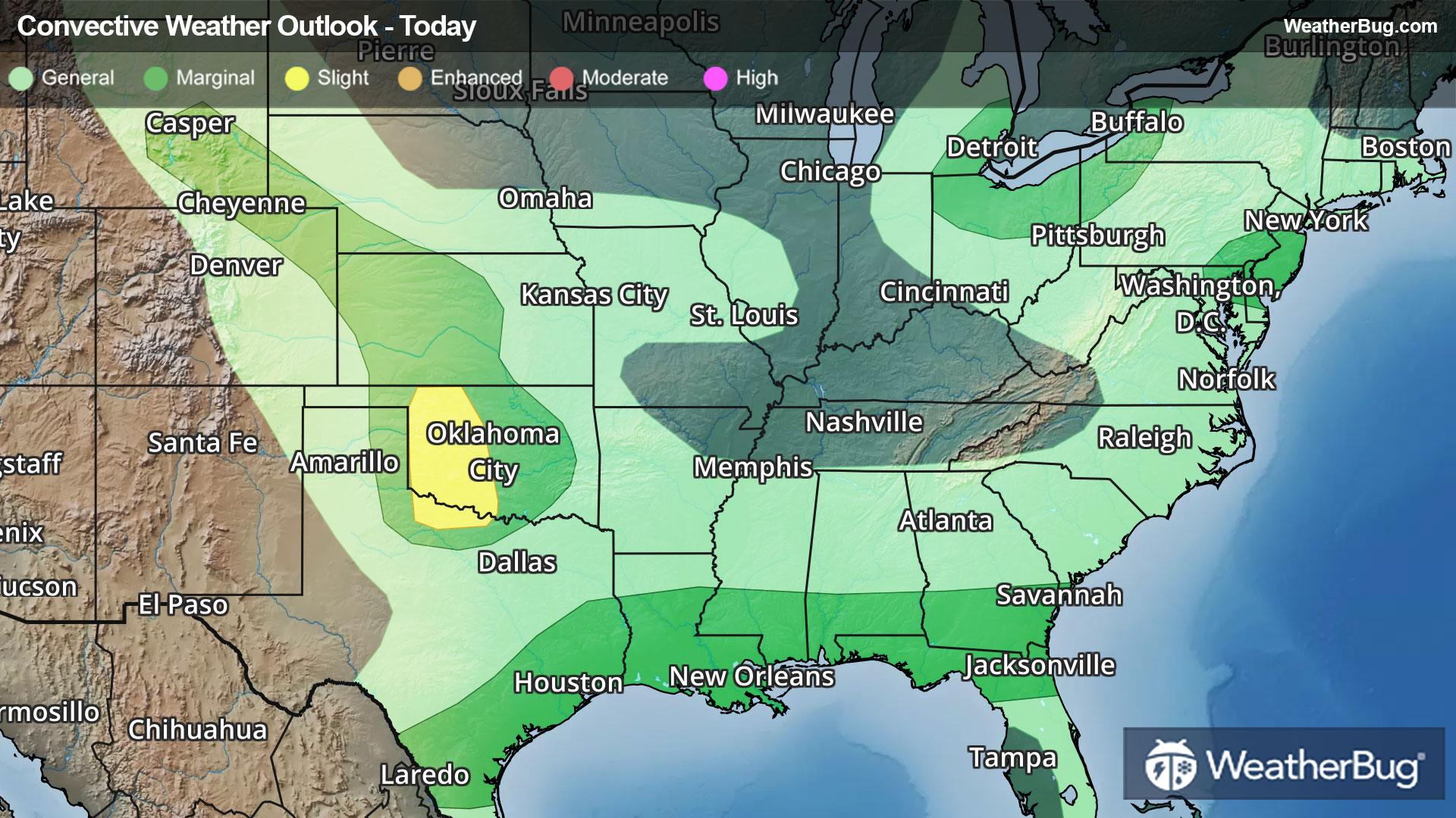 Today's Severe Weather Outlook